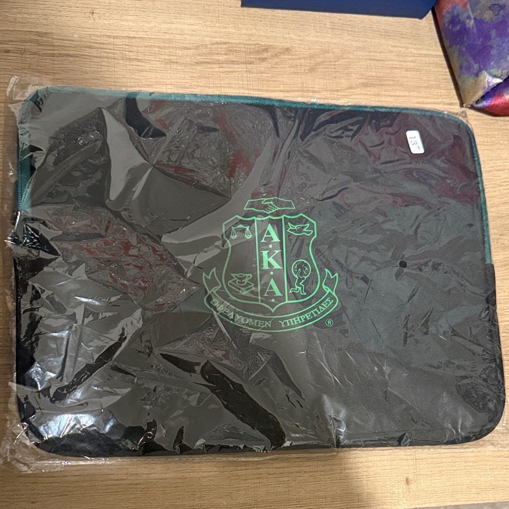 Black and Green AKA Laptop Sleeve
